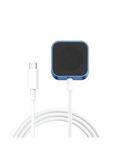 Generic 1 x 5 pcs 5W Magnetic Fast Charger Portable for Apple Watch Blue with line (including packaging) 