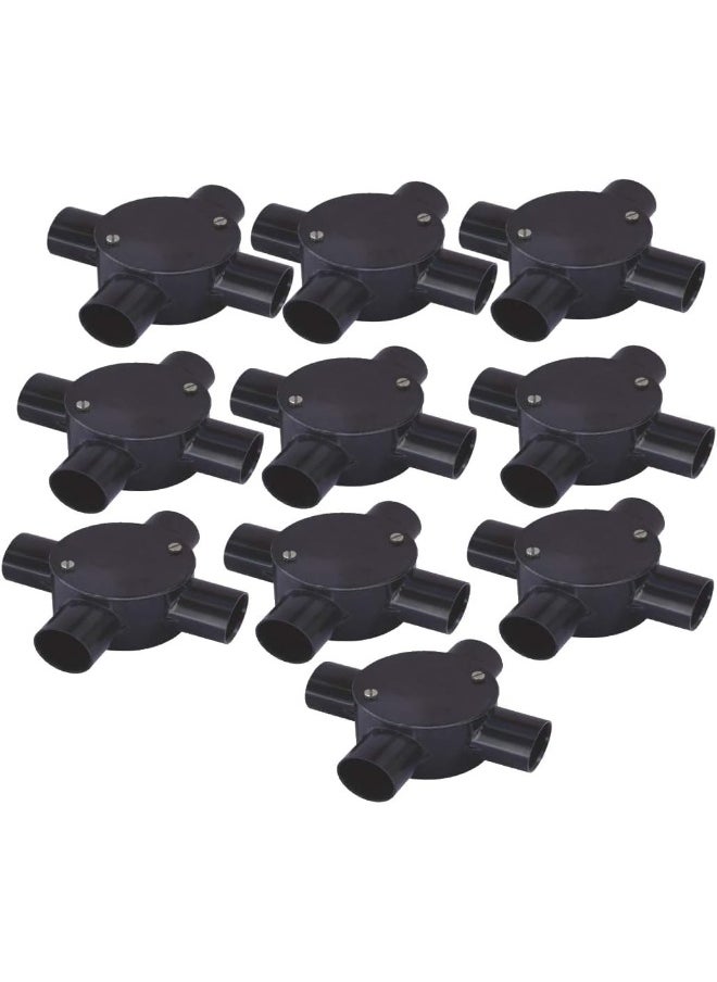 Biella Biella Pack Of 10 PVC Electrical Conduit Pipe & Fittings  - Image 1