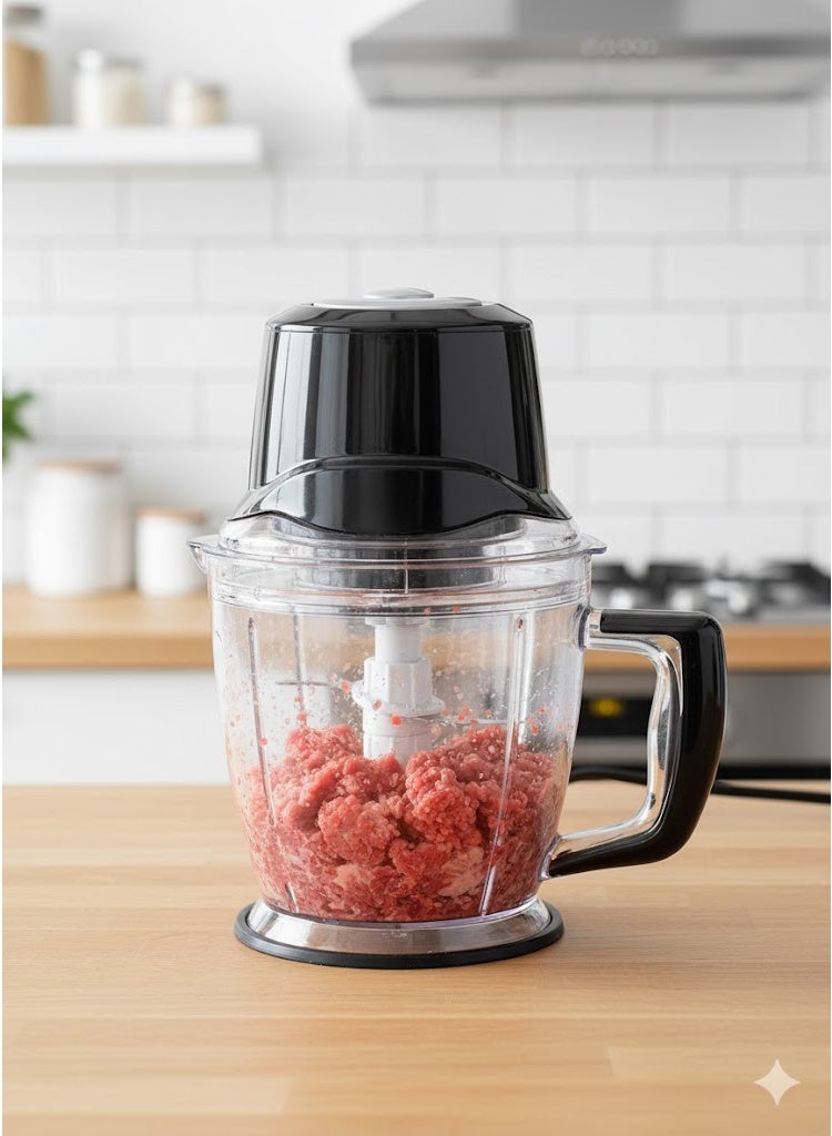 Biki Electric Chopper 2-Liter Capacity – 400W - Image 3