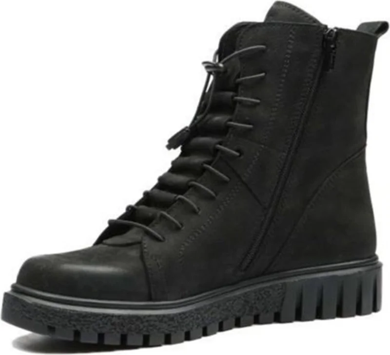 Hammer Jack Black Leather Men's Boots 102 17945 V2