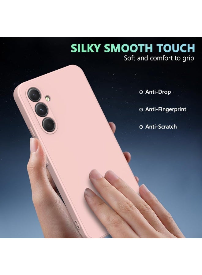 JOMILA Samsung Galaxy A36 Case Cover Soft Silicone Slim Thin Protective Phone Case with Microfiber Lining Shockproof Protective Cover For Samsung Galaxy A36 6.7-inch - Image 4