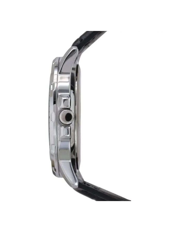 Casio MTP-VD01L-1CVUDF Men’s Analog Watch – Black Dial, Rotating Bezel, Date Display, Leather Strap, Water Resistant - Image 3