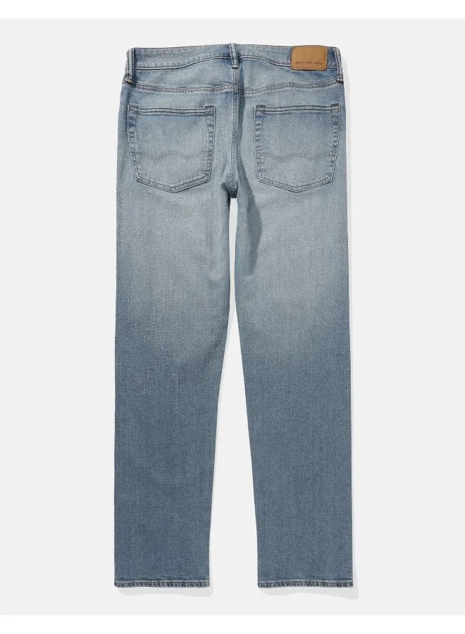 امريكان ايجل Airflex+ Rinse Wash Straight Fit Jeans