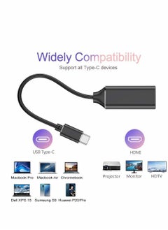 Y&D USB C to HDMI Adapter 4K for Mac OS Type-C [Thunderbolt 3] Compatible with MacBook Pro 2019/2018/2017 Air Galaxy Dell XPS Pixelbook Microsoft and More (1 Pack)  - Image 5