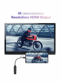 Y&D USB C to HDMI Adapter 4K for Mac OS Type-C [Thunderbolt 3] Compatible with MacBook Pro 2019/2018/2017 Air Galaxy Dell XPS Pixelbook Microsoft and More (1 Pack)  - Image 4