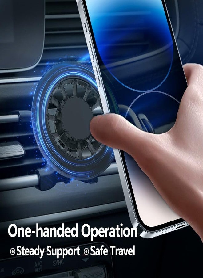 CLEC for Magsafe Car Phone Holder for 2020-2025 Mercedes Benz GLE Class GLS Class Magnetic Phone Holder Adjustable for Car Vent for iPhone 16/15/14/13/12 Series Magsafe Case - Image 4