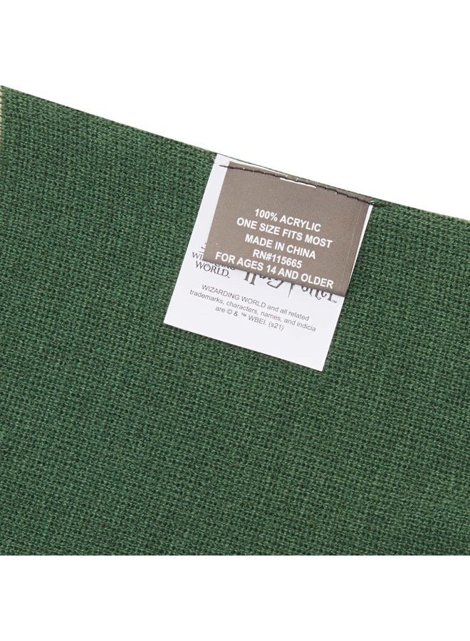 Harry Potter Slytherin Patch Knit Scarf - Image 3