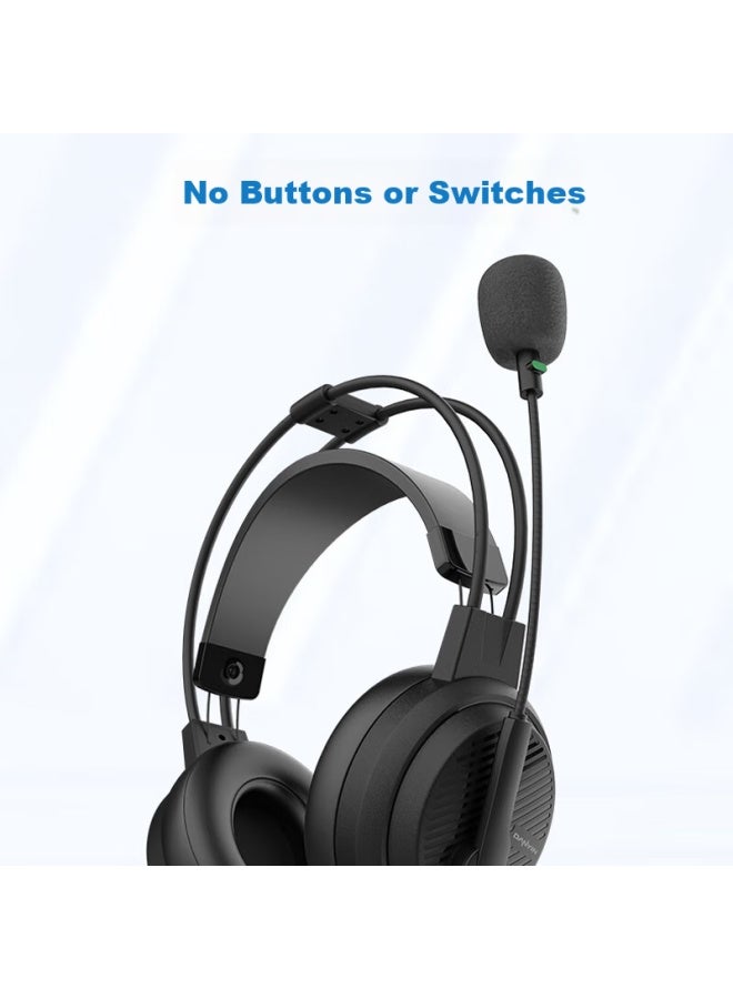 Danyin D5000 English Listening And Speaking Exam Headphones With Microphone, Wired Over-ear Design For Training, Middle And High School Students, Human-computer Dialogue, Speech Recording, Earphones With Microphone, Usb Interface - Image 2