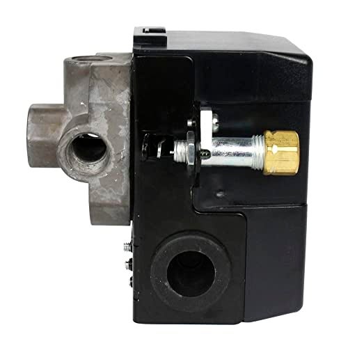 LEFOO Heavy Duty 4port 26 Amp Air Compressor Pressure Switch Control Valve 140-175 PSI - Image 3