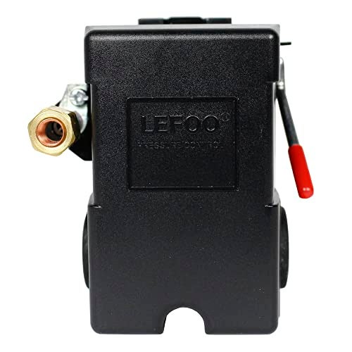 LEFOO Heavy Duty 4port 26 Amp Air Compressor Pressure Switch Control Valve 140-175 PSI - Image 5