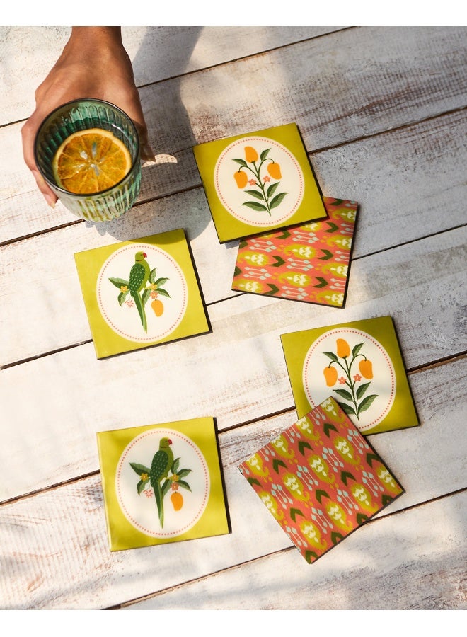 تشومباك كوسترات خشبية تشامباك سيريناد - مجموعة من 6 قطع - Image 1