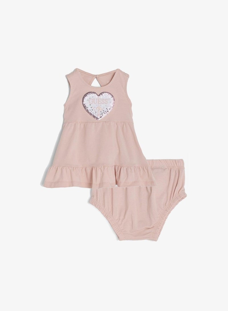 GUESS Infant Sleeveless Mini Dress With Panties - Image 4