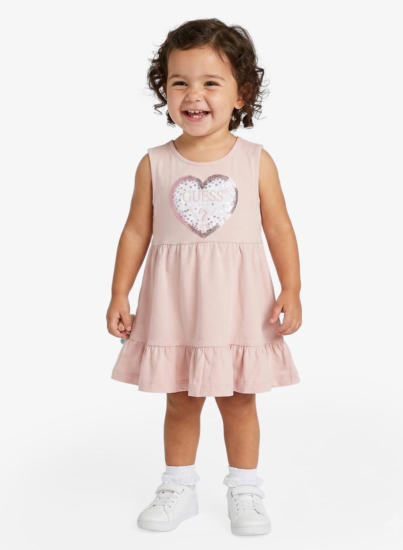 GUESS Infant Sleeveless Mini Dress With Panties - Image 1
