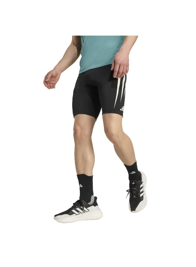 Adidas Adidas Adizero A St M Black Tights (1/2) Tights For Men