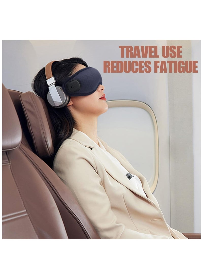 General Rechargeable Hot & Cold Eye Mask, Eyestrain Relief Hot Sleep Eye Mask Massage  - Image 2
