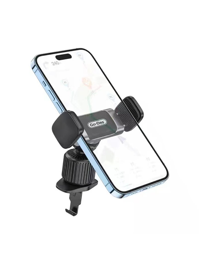 جو-ديز حامل هاتف برأس دوار 360 درجة مع تصميم تهوية (GD-HD765) - Image 1