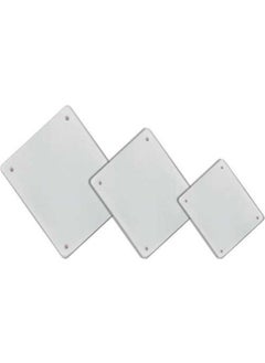 Gürbüz 10x10 Junction Box Cover 10 Pieces Metesan 