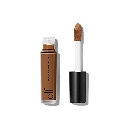 elf 16HR Camo Concealer Full Coverage  Highly Pigmented Matte Finish Rich Chocolate 0203 Fl Oz 6mL