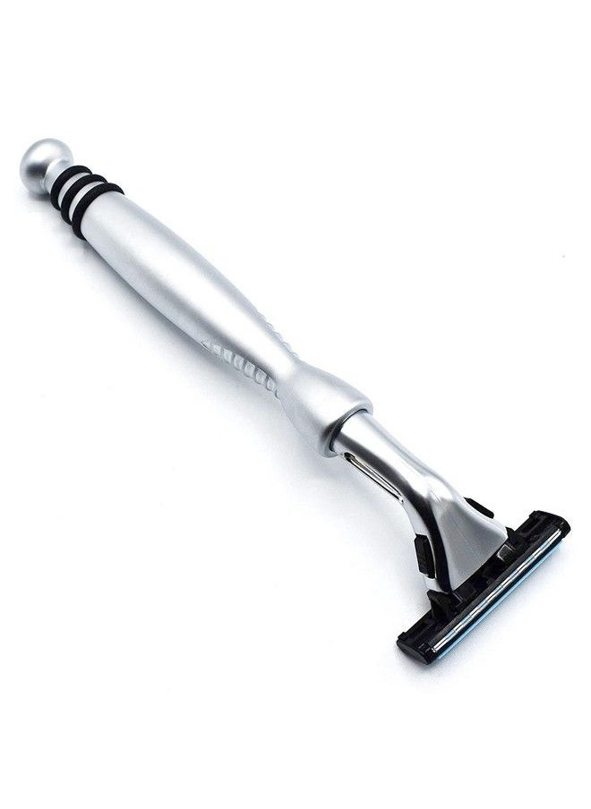 taconic shave Heavyweight Triple Blade Razor Compatible With Gillette Sensor And Sensor Excel Refill Cartridges Includes 1 Preloaded Blade  - Image 3