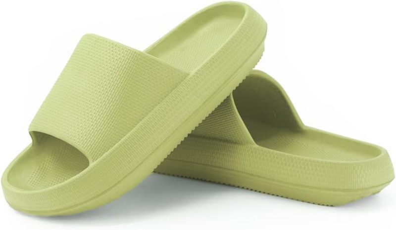 Women Slippers: 3cm Eva Sole - Lightweight Compression-Resistant Non Slip Slippers for Indoor Bedroom, Living Room, Bathroom, Outdoor Beach, Pool, Spa & Leisure - Image 4