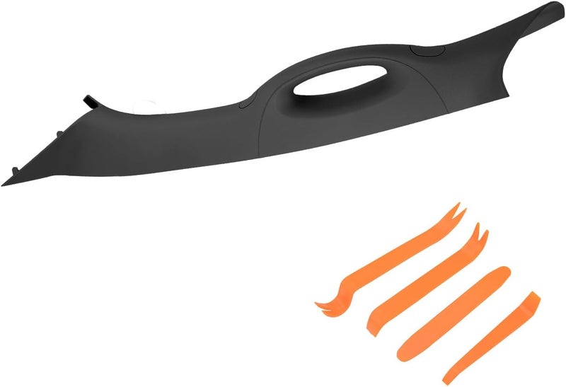 HQPASFY A Pillar Interior Trim Handle Driver Side Black LH Replacement for Ford F150 and Lincoln Mark LT - Image 1