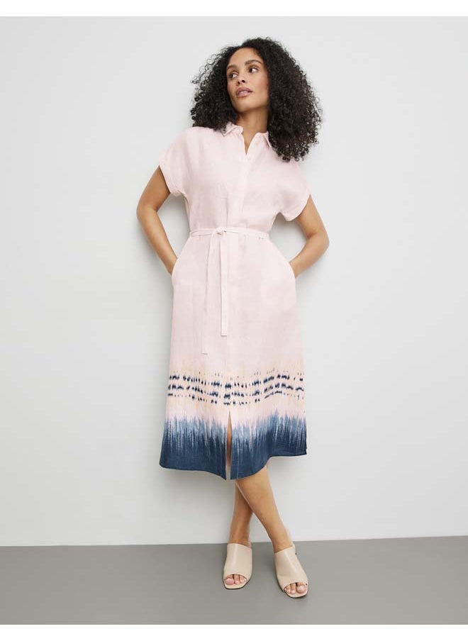 GERRY WEBER Linen dress with a waistband  - Image 2