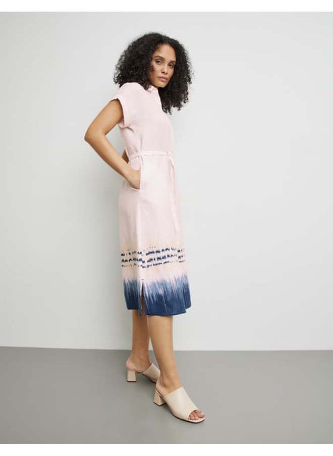 GERRY WEBER Linen dress with a waistband  - Image 3