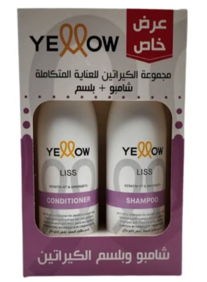 يلو العناية بالشعر بالكيراتين