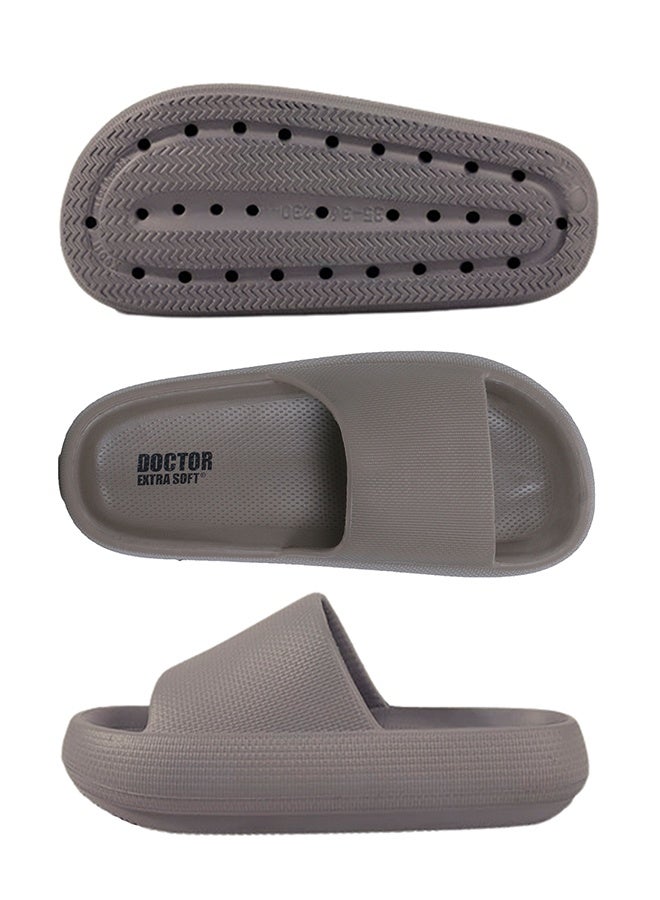DOCTOR EXTRA SOFT Men's Classic Ultra Soft Sliders/Slippers with Cushion FootBed for Adults | Comfortable & Lightweight | Stylish & Anti-Skid | Waterproof & Everyday Flip Flops for Gents & Boys D-504 image 6