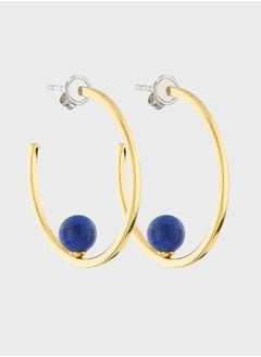 TOMMY HILFIGER Semi-Precious Hoop Earrings  - Image 1