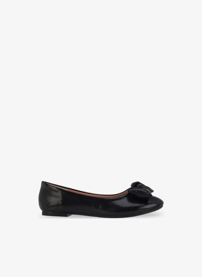 Flora Bella By Shoexpress Flora Bella Girls Bow Accent Ballerina Shoes