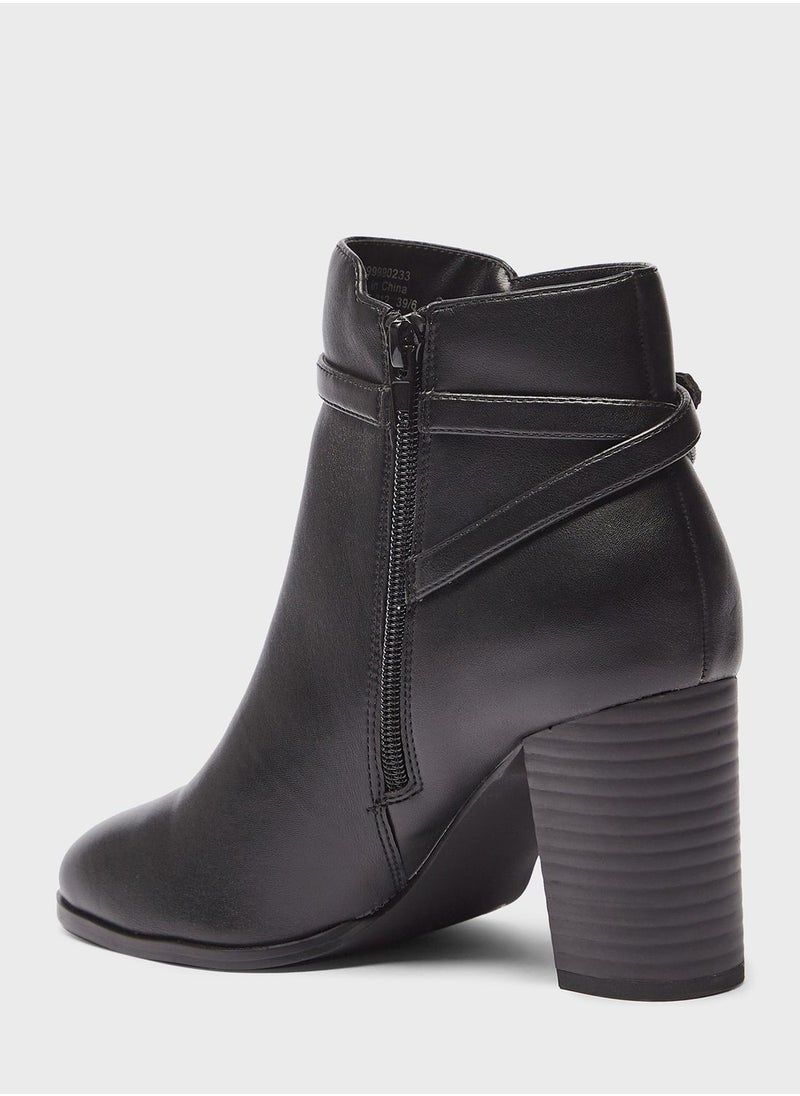 Celeste - Pointed Toe High Heel Boots - Image 1