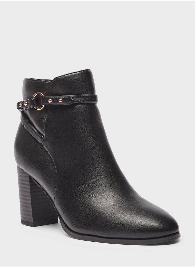 Celeste - Pointed Toe High Heel Boots - Image 1