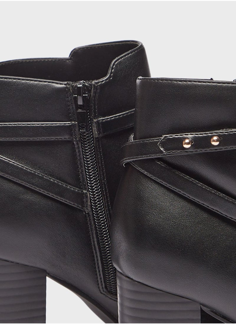 Celeste - Pointed Toe High Heel Boots - Image 1