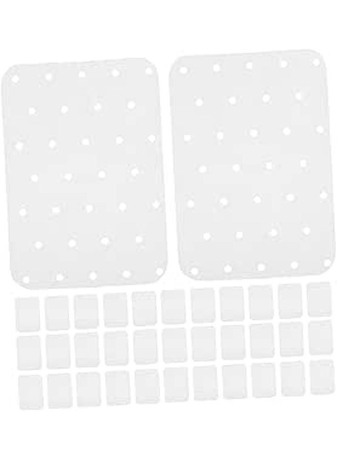 200 Pcs Air Fryer Paper Liners Disposable Non Stick Parchment Sheets For Baking - Image 1