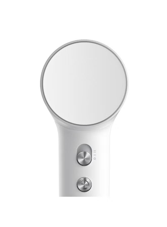 لايفن مجفف شعر أيوني صغير عالي السرعة لايفن – أبيض، خفيف الوزن، منخفض الضوضاء، مدمج، مع فوهة مغناطيسية وحقيبة سفر—للمنزل والسفر - Image 2