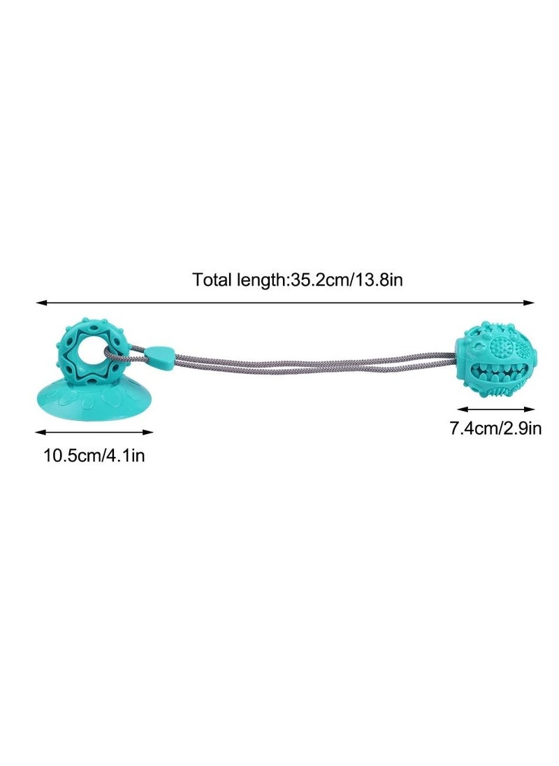 Durable Dog Tug Rope with Suction Cup, Engaging Squeaky Chew Toy for Active Pets, Fun Toy to Alleviate Boredom and Promote Healthy Teeth