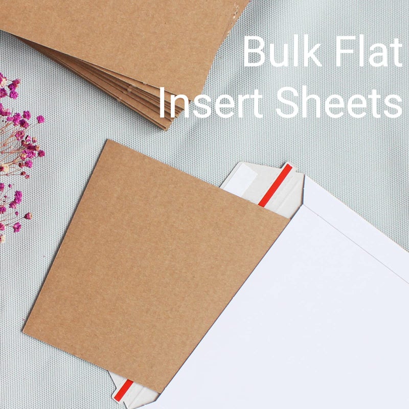 zmybcpack 200 Pack Corrugated Cardboard Sheets 5x7 inch, Corrugated Cardboard Filler Insert Sheet Pads for Packing, Mailing, Crafts - Image 5