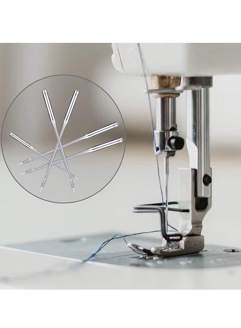 Arabest Sewing Machine Needles, 50 PCS Universal Sewing Machine Needle, Compatible with Singer, Brother, Janome, Varmax, Sizes HAX1 65/9, 75/11, 90/14, 100/16, 110/18 (50 PCS) sewing kit - Image 1
