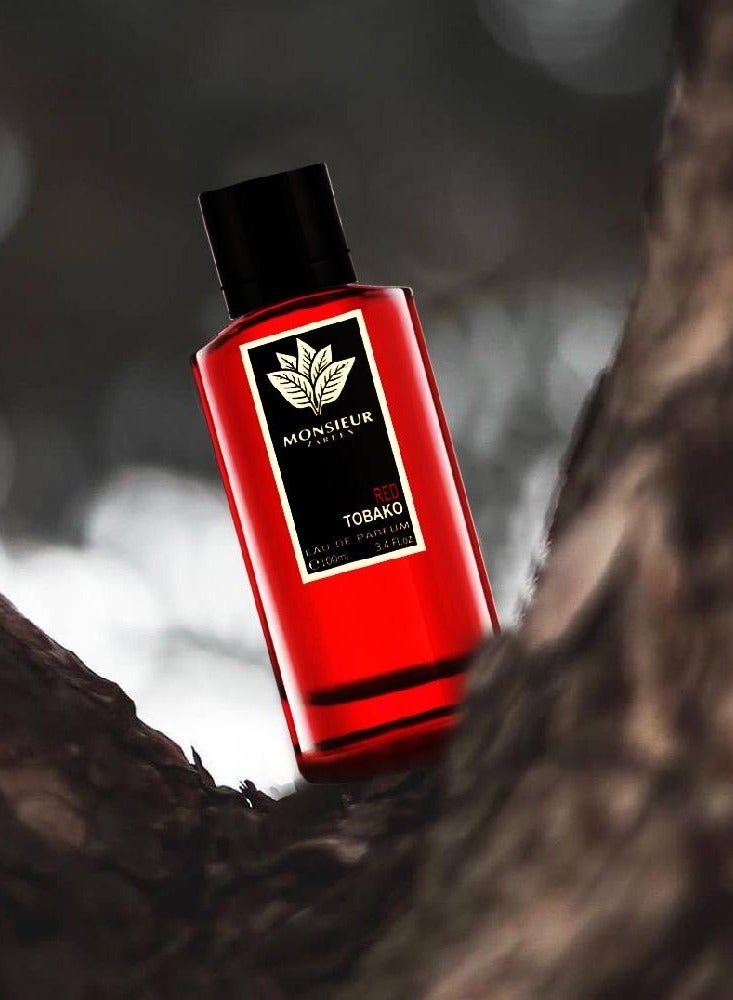 ZAREEN Monsieur Red Tobako Zareen Eau de Parfum 100ml - Image 3