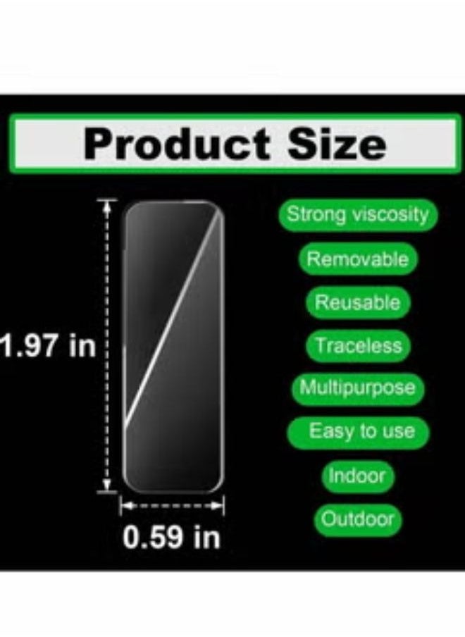 Generic - A set of transparent adhesive (double face) in a box, the number of which ranges from 50 to 60 pieces per box. - Image 1