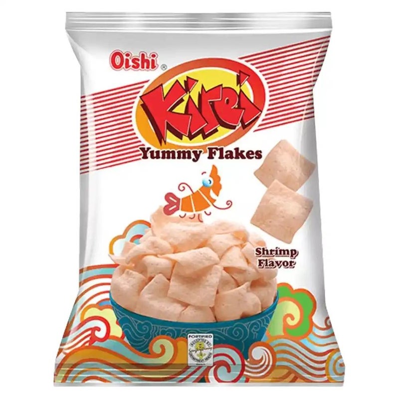 Oishi رقائق أويشي كيراي اللذيذة بنكهة الروبيان - 45 جرام - Image 1