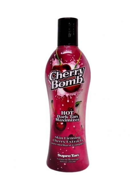 Cherry Bomb Hot Dark Tan Maximizer Skin Firming Cherry Extracts And Color Burst Complex 235 ml