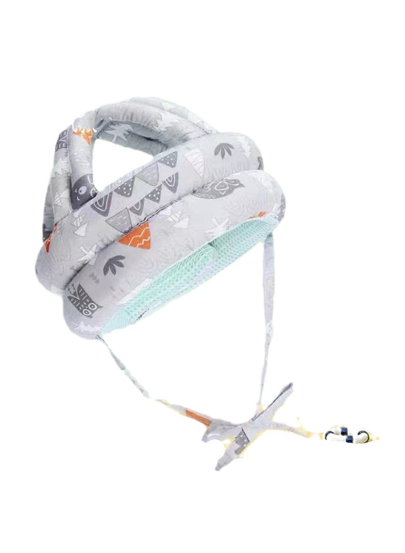 Children head pillow anti-fall head protection pad learning to walk thickened Baby toddler protective head hat  - Image 1
