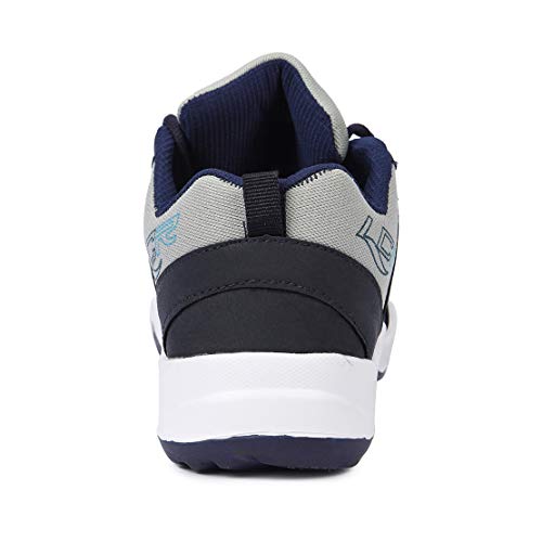 LANCER Mens INDUS-215 Navy/Grey Running Shoe - 8 UK (INDUS-215NBL-LGR-42) - Image 4