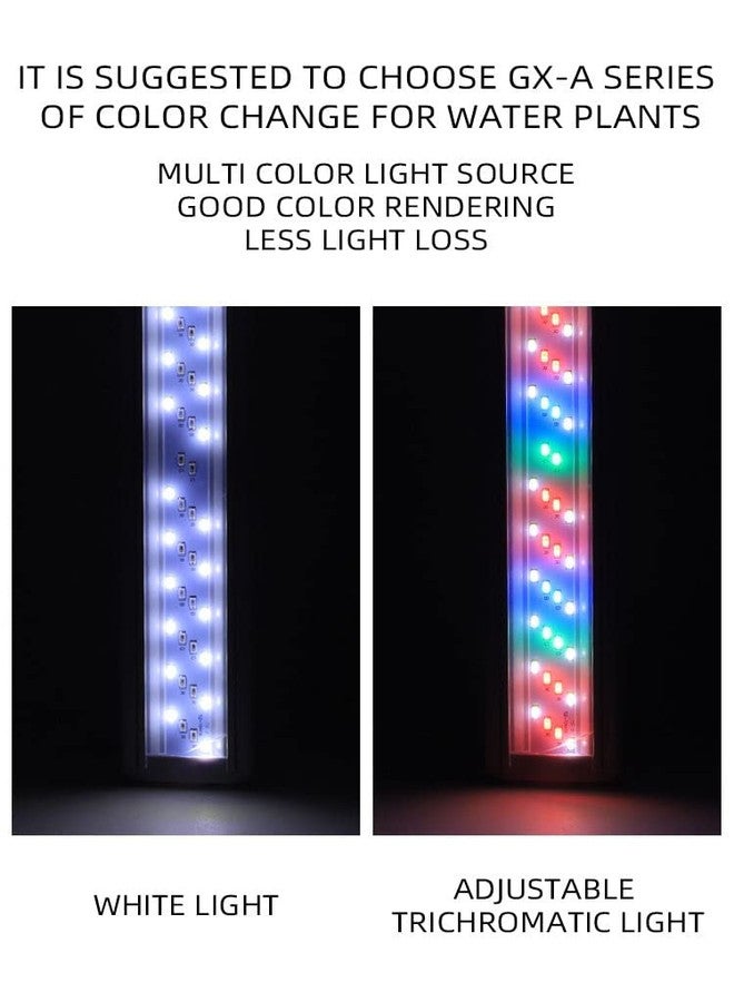VAYINATO® (RSL-30 | 8W | Suitable for 30-40CM Tank High Brightness Planted Aquarium Fish Tank White Frame WRGB Multi Colour LED Light by Petzlifeworld - Image 5