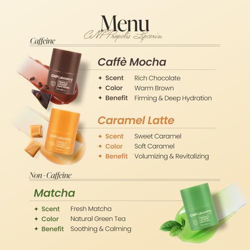 CNP Café Lip Butter - Propolis Lipcerin™ 05 Caffé Mocha, Hydrating Overnight Manuka Lip Balm & Mask, 12hr Long-Lasting Moisture, Stocking Stuffers, Gifts for Women, 0.5 fl.oz. - Image 3