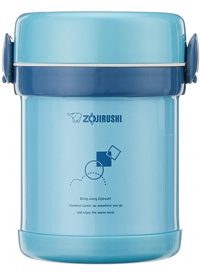 Zojirushi Ms. Bento Stainless Lunch Jar, One size, Aqua Blue