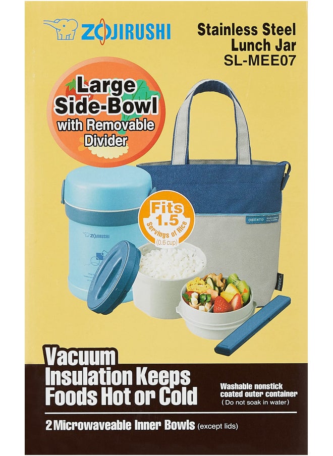 Zojirushi Ms. Bento Stainless Lunch Jar, One size, Aqua Blue