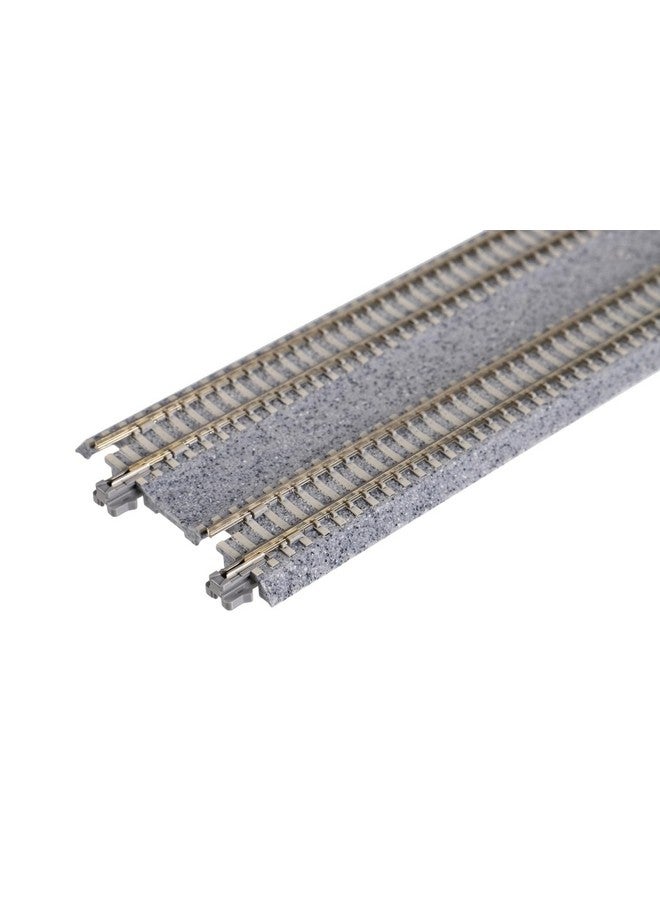 Kato USA, Inc. N 9-3/4" Double Track Straight, Concrete Ties (2), KAT20004 - Image 2